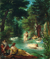 Eugène Delacroix Bathers