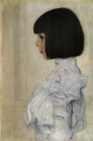 Gustav Klimt Portrait of Helene Klimt