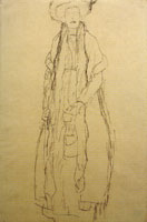 Gustav Klimt Study for the Portrait of Adele Bloch-Bauer II