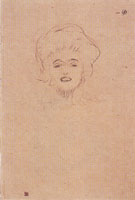 Gustav Klimt Study for 