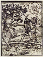 Hans Holbein the Younger Death and the Knight