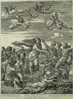 Hendrick Goltzius after Raphael The Triumph of Galatea