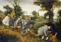 Jan Brueghel after Pieter Bruegel The blind leading the blind