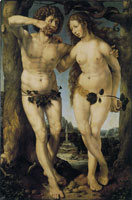 Jan Gossaert Adam and Eve