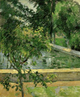 Paul Cézanne The pool at Jas de Bouffan