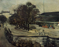 Paul Cézanne - Paris: Quai de Bercy – The wine market
