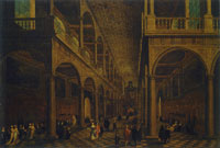 Peeter Neeffss II and Frans Francken III Interior of the Church of St Carlo Borromeo, Antwerp