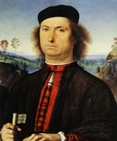 Pietro Perugino Portrait of Francesco delle Opere