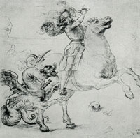 Raphael Cartoon for Saint George