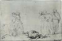 Rembrandt The Beheading of the Tarquinian Conspirators