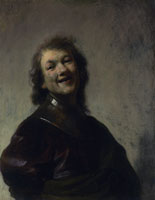 Rembrandt Rembrandt laughing