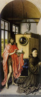 Robert Campin Saint John the Baptist and the Franciscan Maestro Henricus Werl