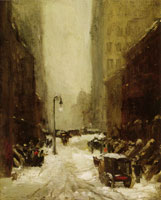 Robert Henri Snow in New York