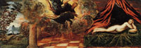 Follower of Tintoretto Jupiter and Semele