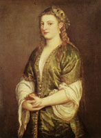 Titian Portrait of a Lady