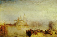 J.M.W. Turner The Dogana and Santa Maria della Salute, Venice