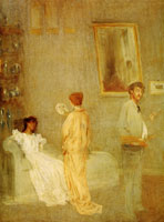 James Abbott McNeill Whistler The Artist in His Studio