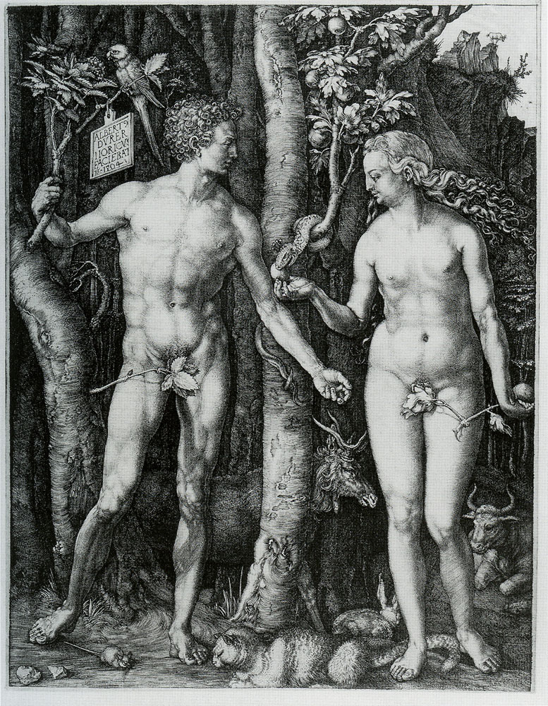 Albrecht Dürer - Adam and Eve