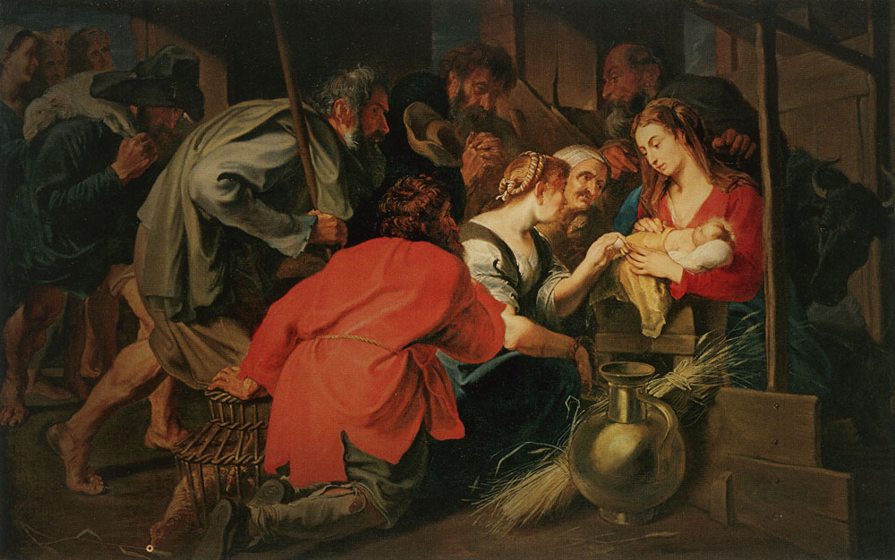 Anthony van Dyck - The Adoration of the Shepherds