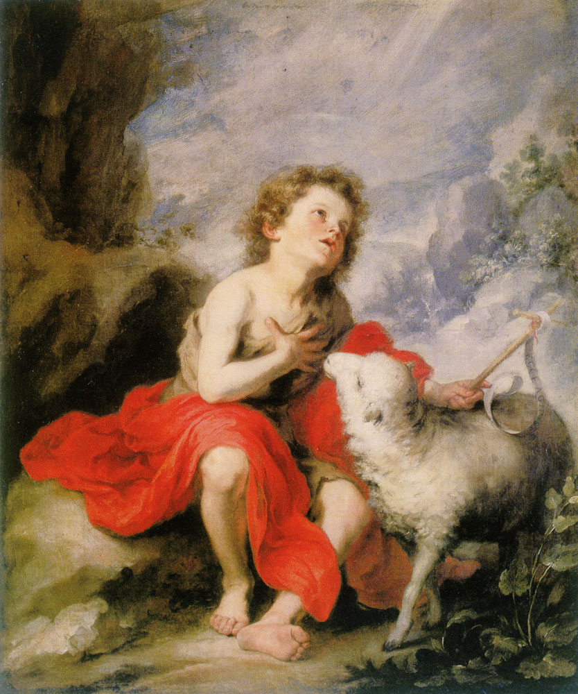 Bartolomé Esteban Murillo - Saint John the Baptist as a Boy