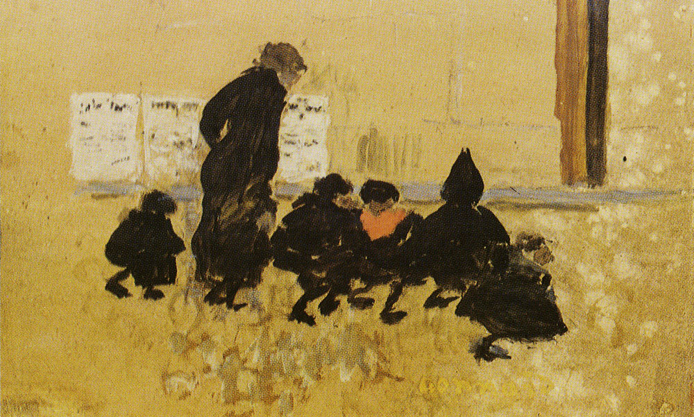 Pierre Bonnard - Children Leaving School