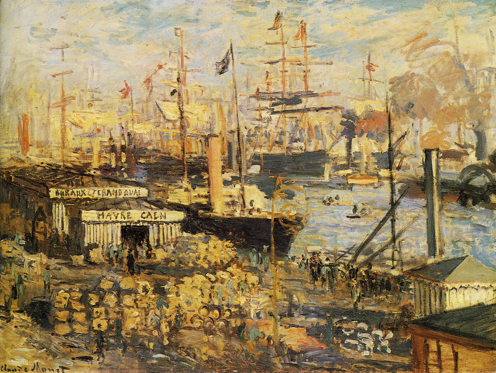 Claude Monet - Grand Quai at Havre