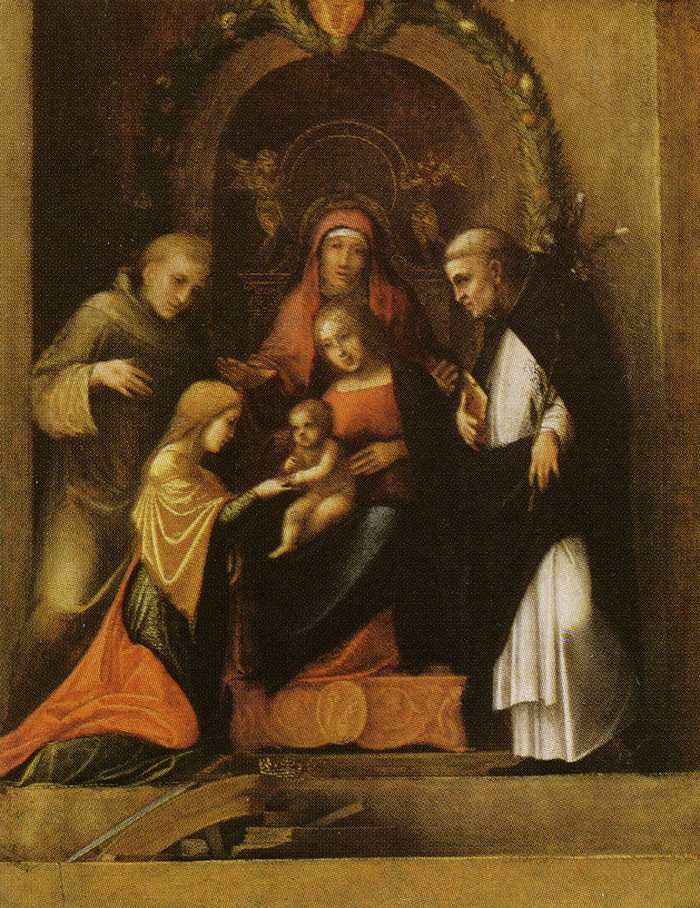 Correggio - The Mystic Mariage of St. George