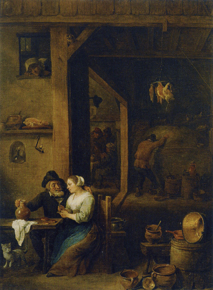 Circle of David Teniers the Younger - Tavern Scene