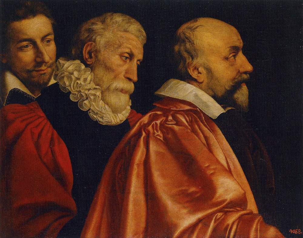 Frans Pourbus the Younger - Three members of the Paris Council