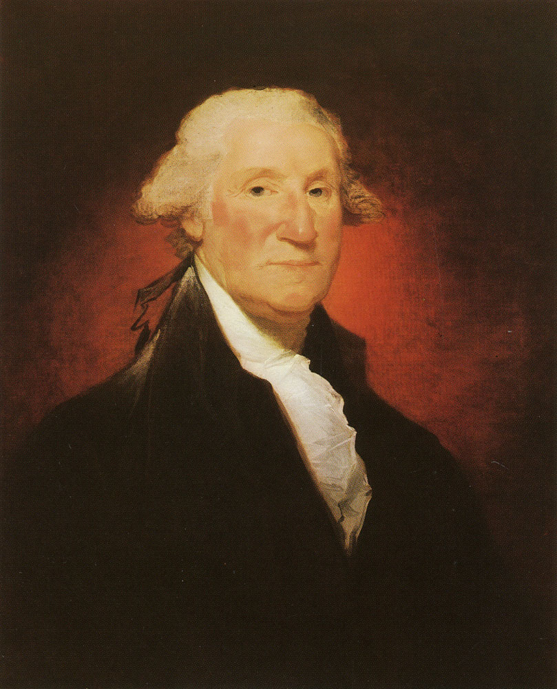 Gilbert Stuart - George Washington (Vaughan Portrait)