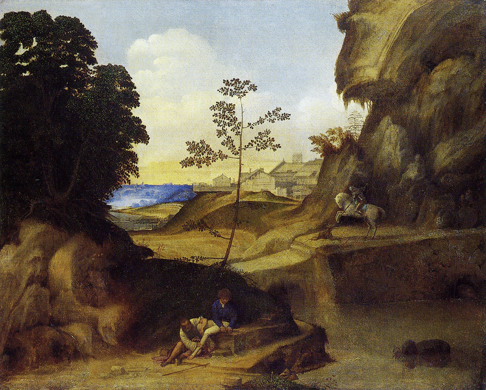 Giorgione - Il Tramonto ('The Sunset')