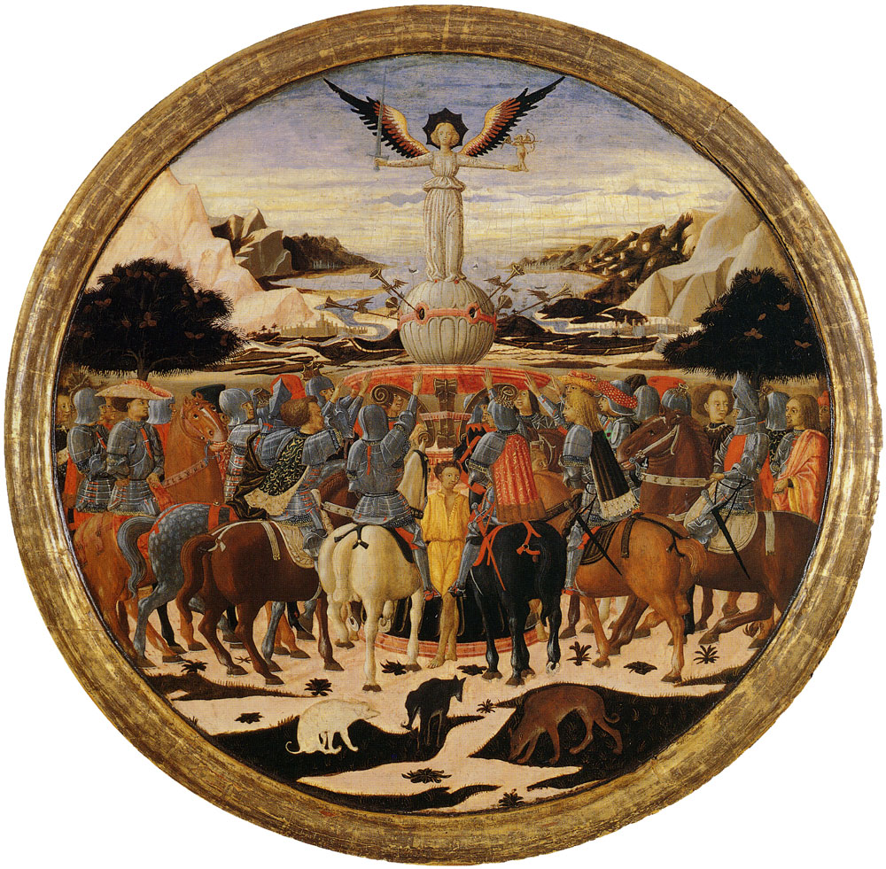 Giovanni di Ser Giovanni di Simone - The Triumph of Fame