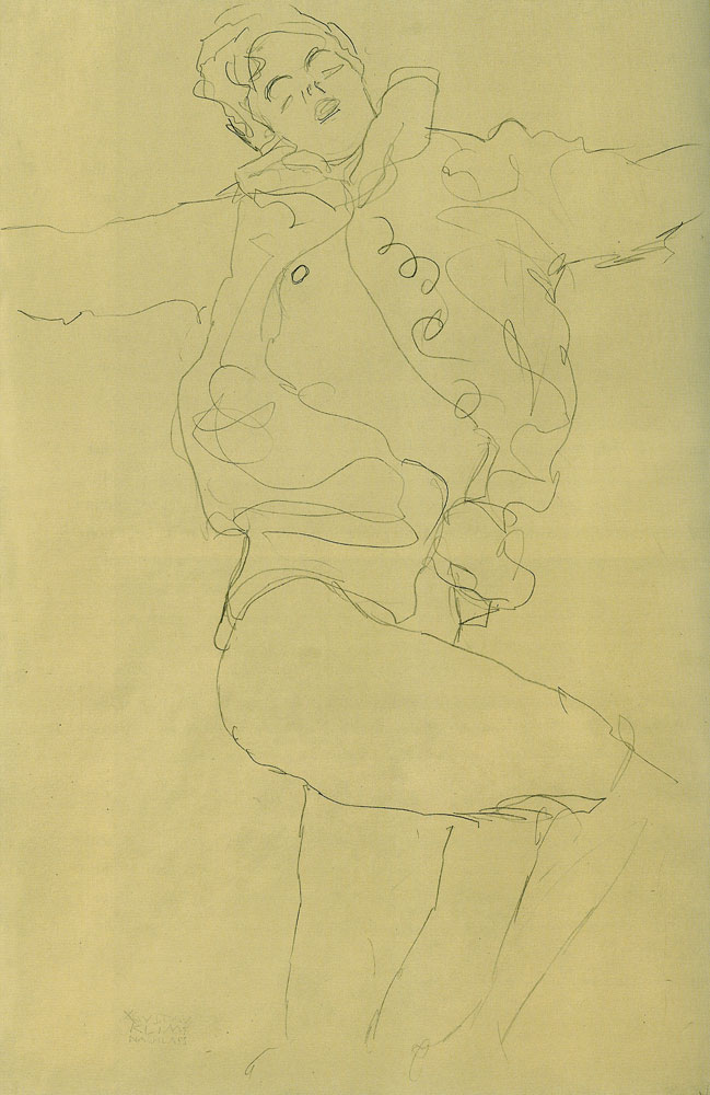 Gustav Klimt - Dancing Woman with Cape