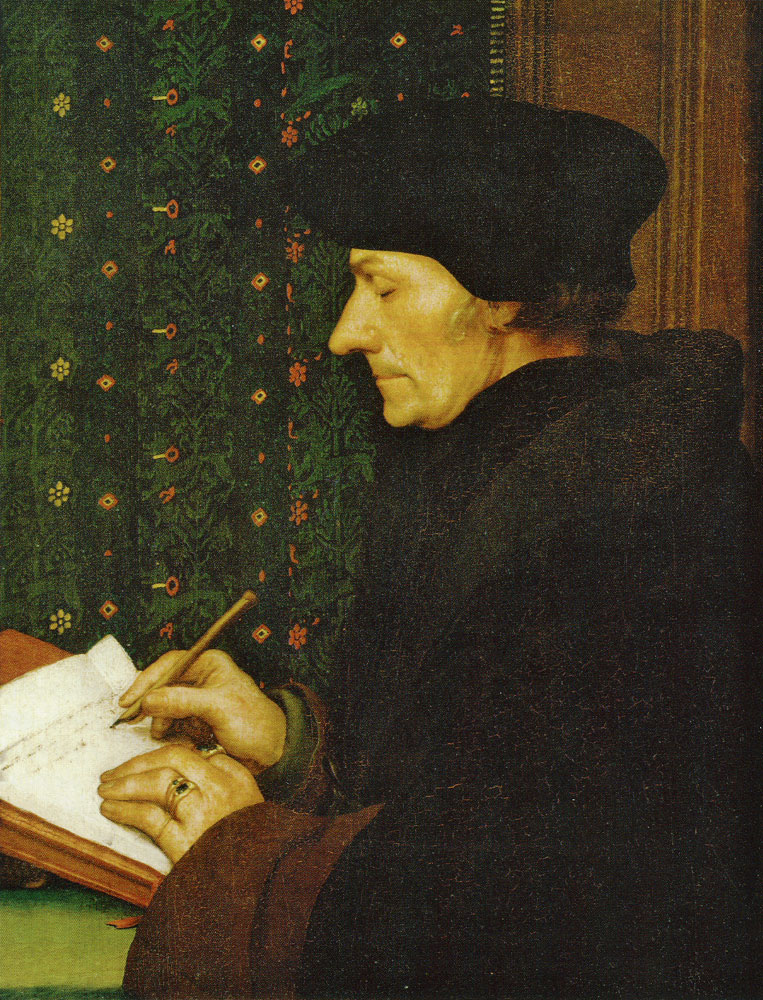 Hans Holbein the Younger - Erasmus