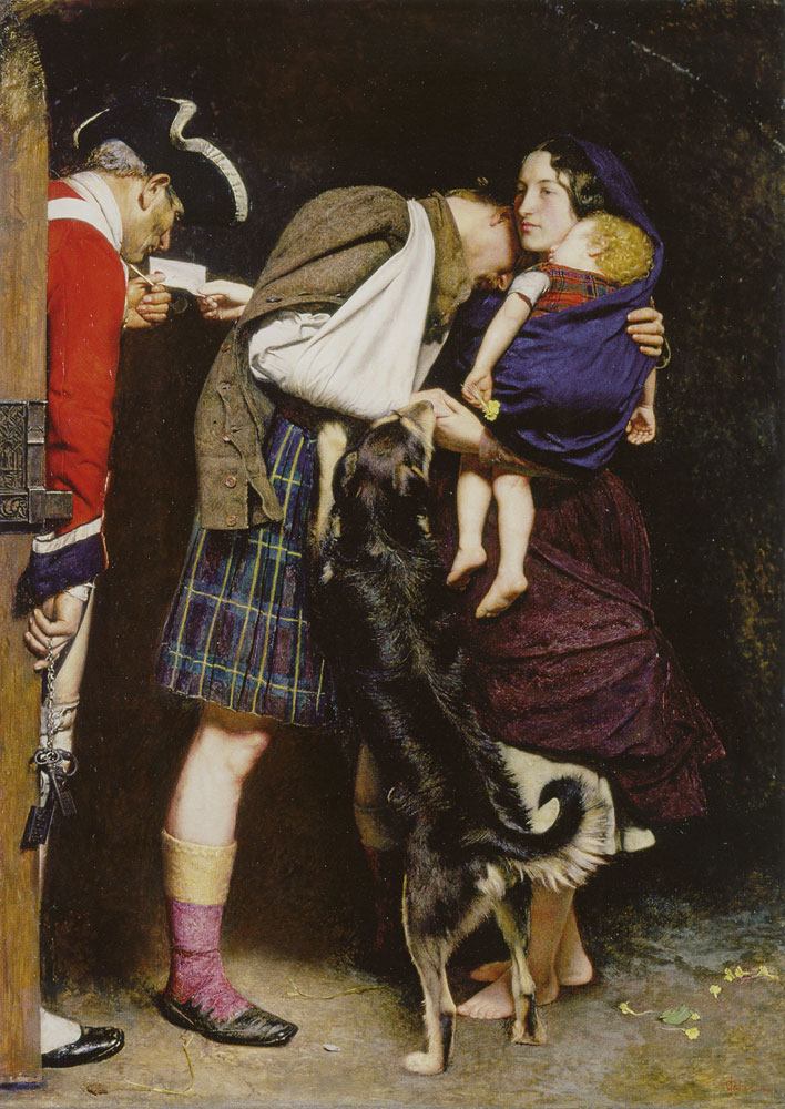 John Everett Millais - The Order of Release, 1746