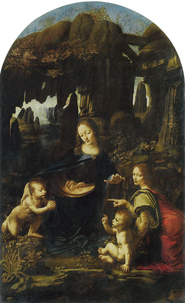 Leonardo da Vinci - The Virgin of the Rocks