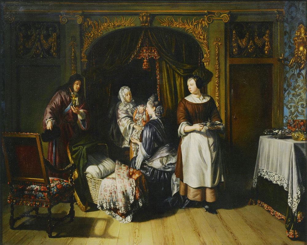 Matthijs Naiveu - The Visit to the Nursery
