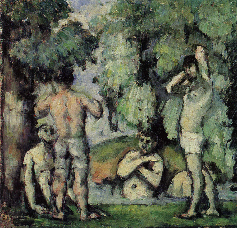 Paul Cézanne - Five Bathers