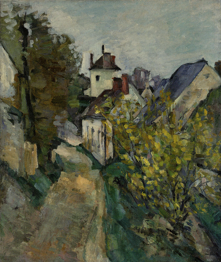 Paul Cézanne - The house of Doctor Gachet at Auvers-sur-Oise