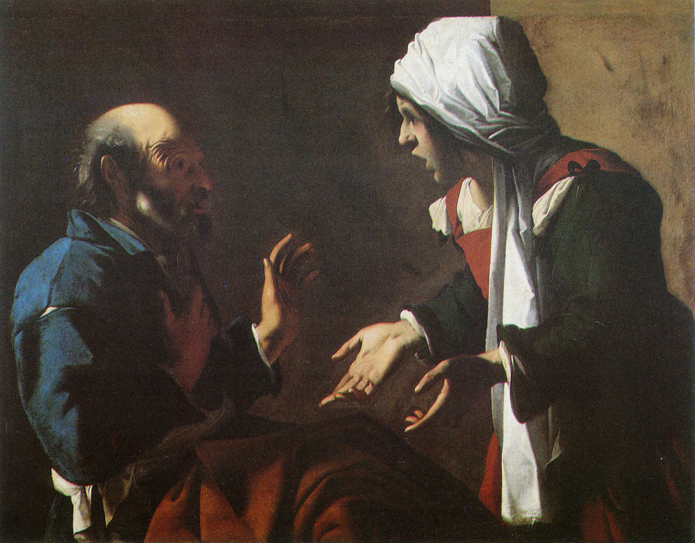 Pensionante del Saraceni - St. Peter denying Christ