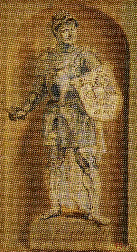 Peter Paul Rubens - Statues of the Habsburg Emperors: Albert I