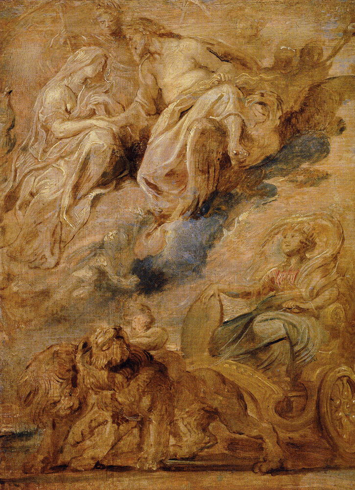 Peter Paul Rubens - The Arrival in Lyon