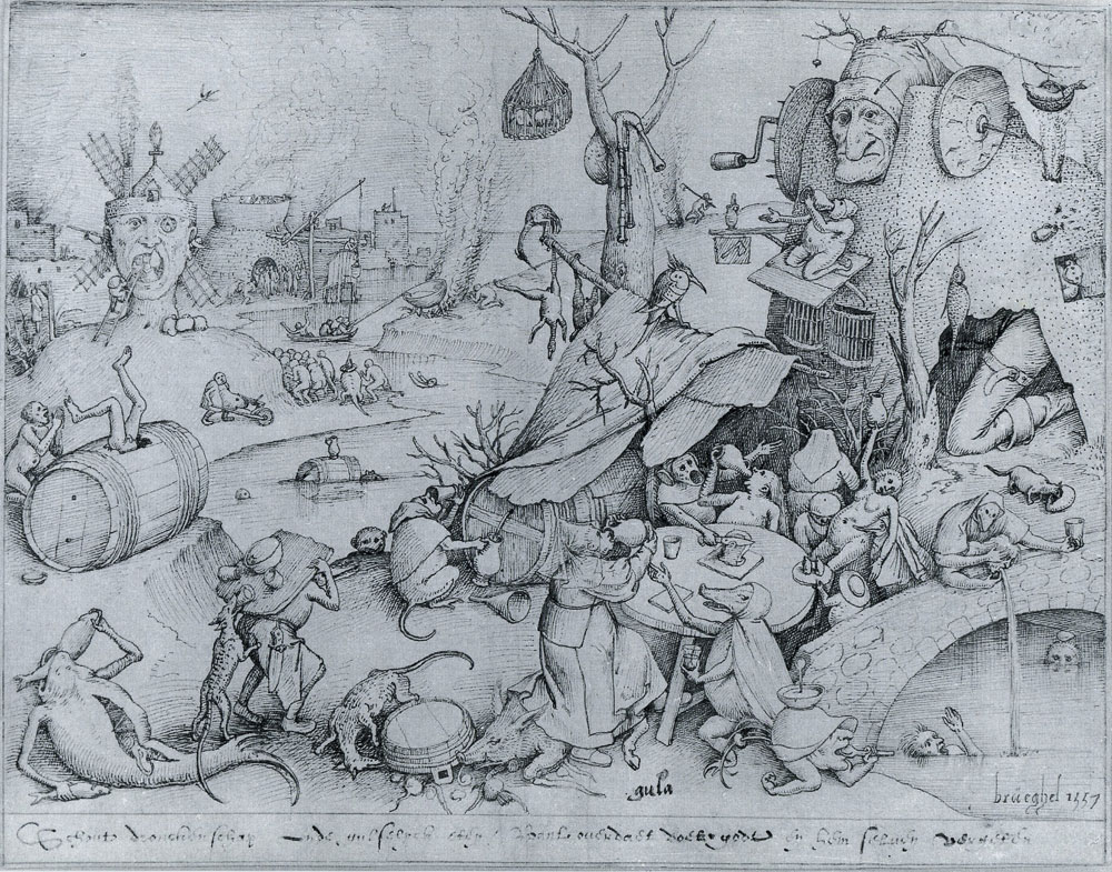 Pieter Bruegel the Elder - Gluttony
