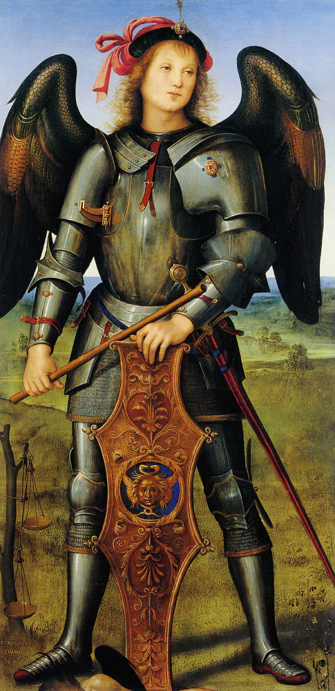 Pietro Perugino - The Archangel Michael