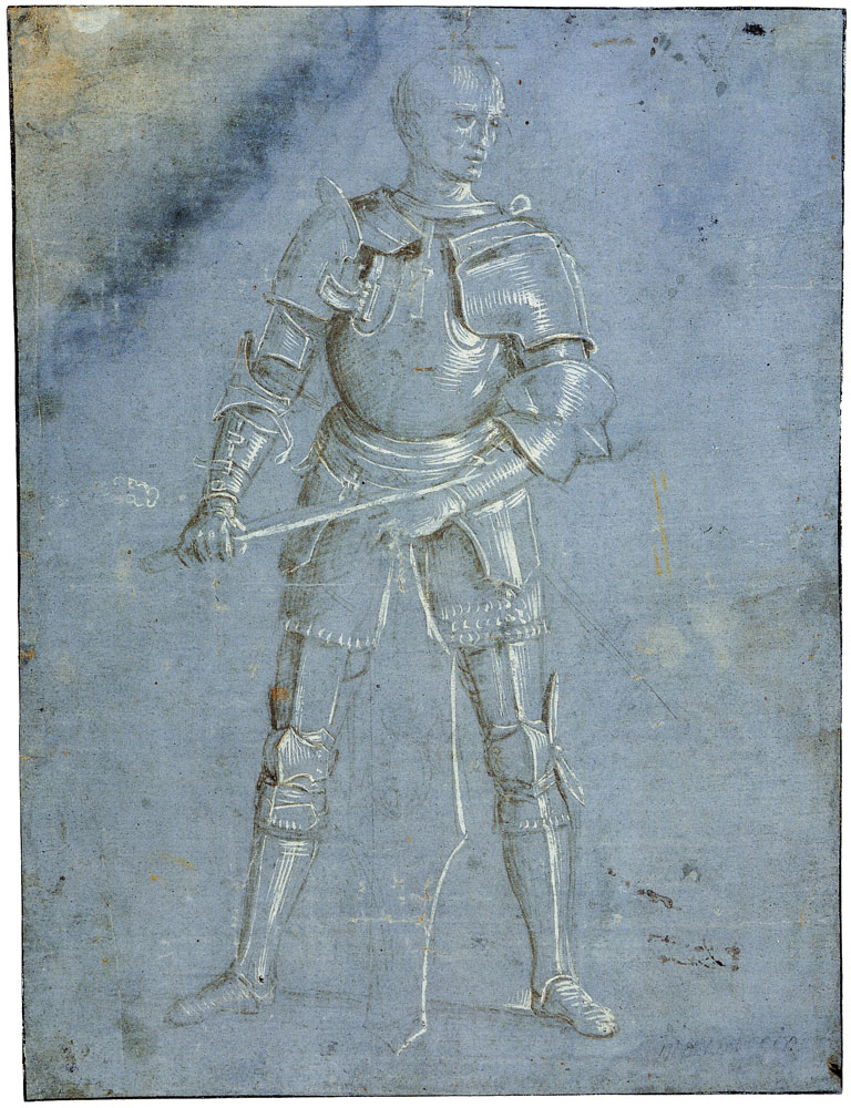 Pietro Perugino - A Man in Armour