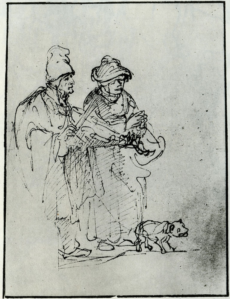 Rembrandt - Beggar Playing the Violin
