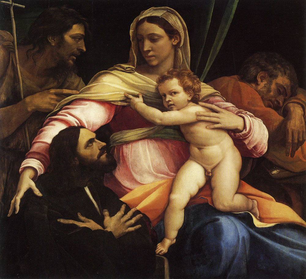 Sebastiano del Piombo - The Virgin and Child with Saints Joseph and John the Baptist