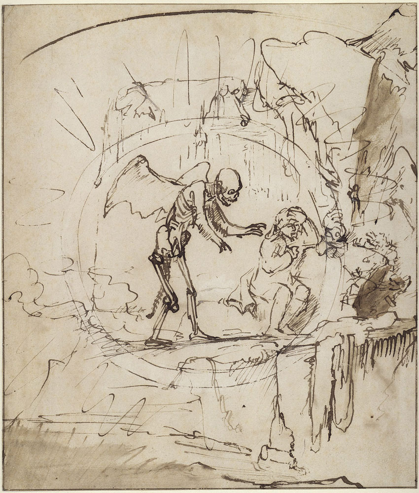 Copy after Willem Drost - Satan Showing Christ the Kingdoms of the World