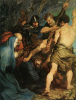 Anthony van Dyck Christ Carrying the Cross