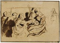 Anthony van Dyck The Mystic Marriage of Saint Catherine